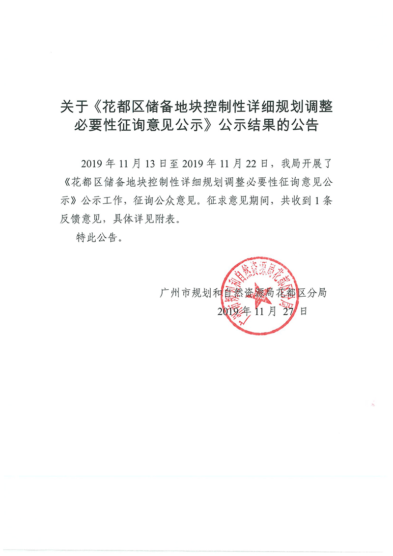 关于《人妻
区储备地块控制性详细规划调整必要性征询意见公示》公示结果的公告.jpg